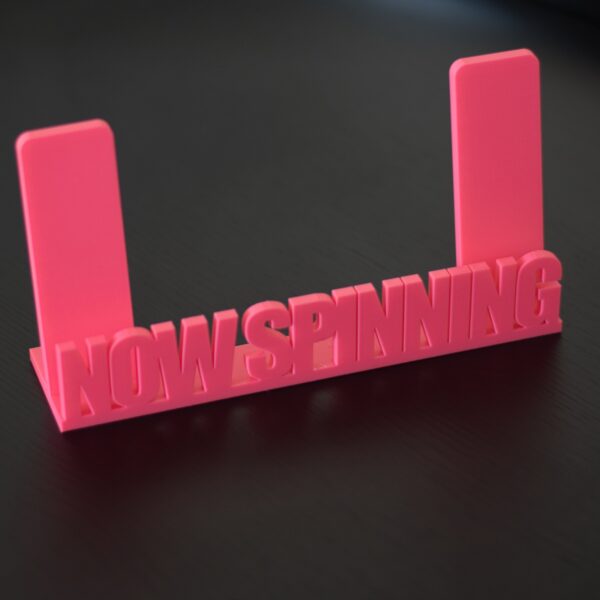 Vinyl Record Now Spinning Display Stand - Image 4