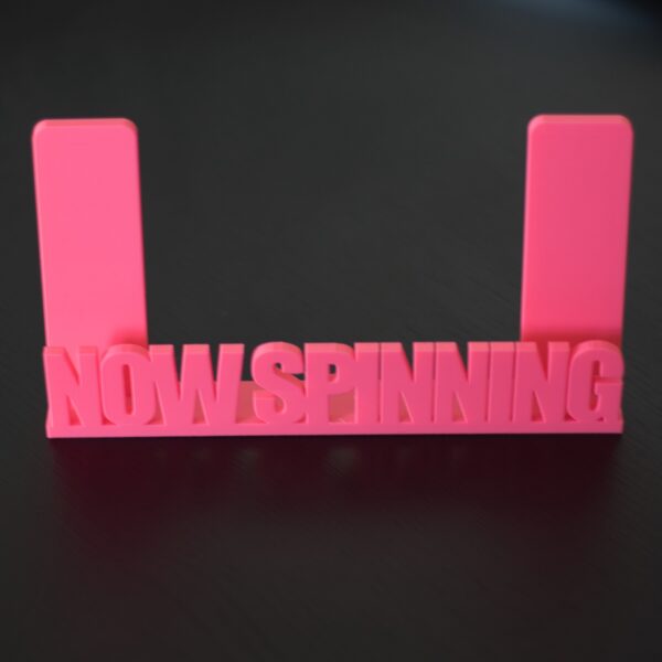 Vinyl Record Now Spinning Display Stand - Image 5