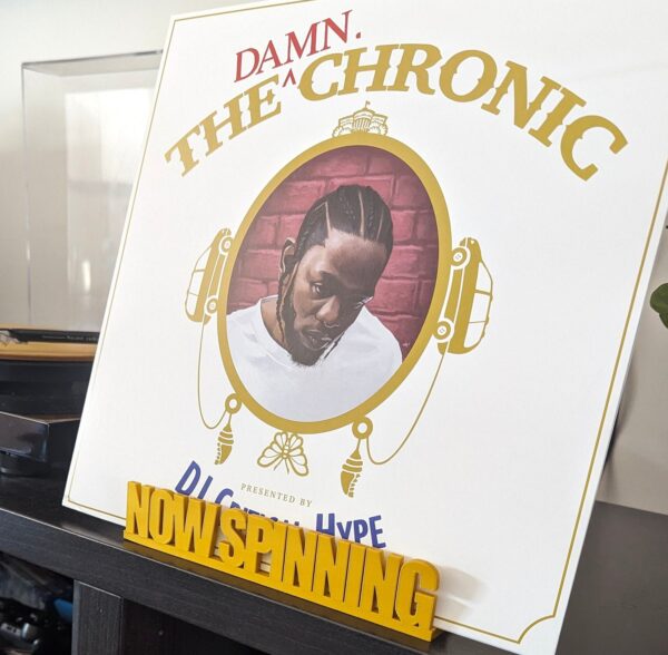 Vinyl Record Now Spinning Display Stand - Image 7