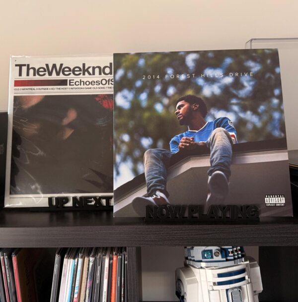Vinyl Record Stand Bundle – ‘Now Playing’ & ‘Up Next’ Display Stands for Vinyl Lovers - Image 4